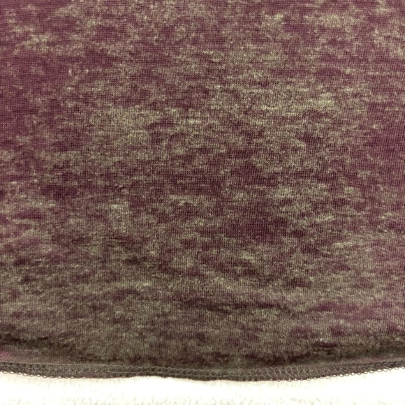 The Rails Maroon Tie Dye Vapor V-Neck Lightweight Distressed Rayon Tee (XL) - Picture 7 of 12